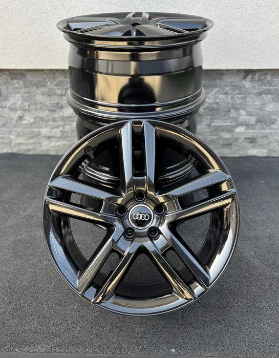 Jante r19 5x112 originale audi negru A4 A6 Q5 vw tiguan passat skoda