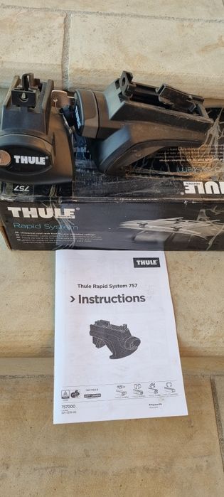 Thule 757,thule kit prindere bare,757 rapid sistem, 757 rapid sistem