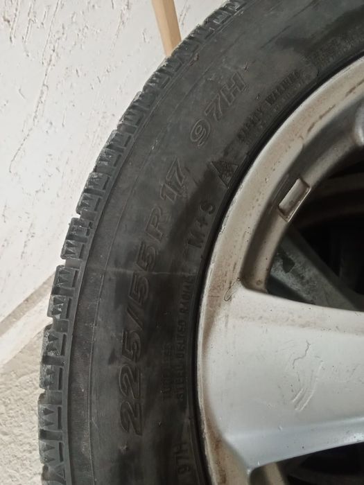 Диски R 17 с резиной зима