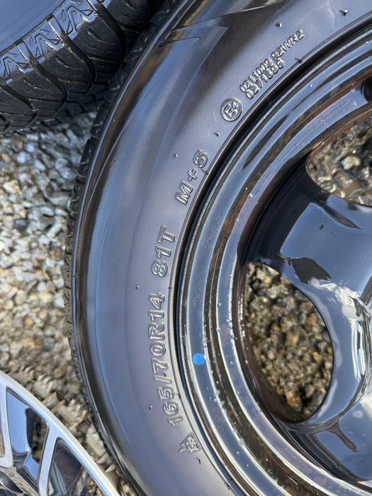 Roti pentru Dacia SPRING 165/70/R14 cu anvelope all season m+s