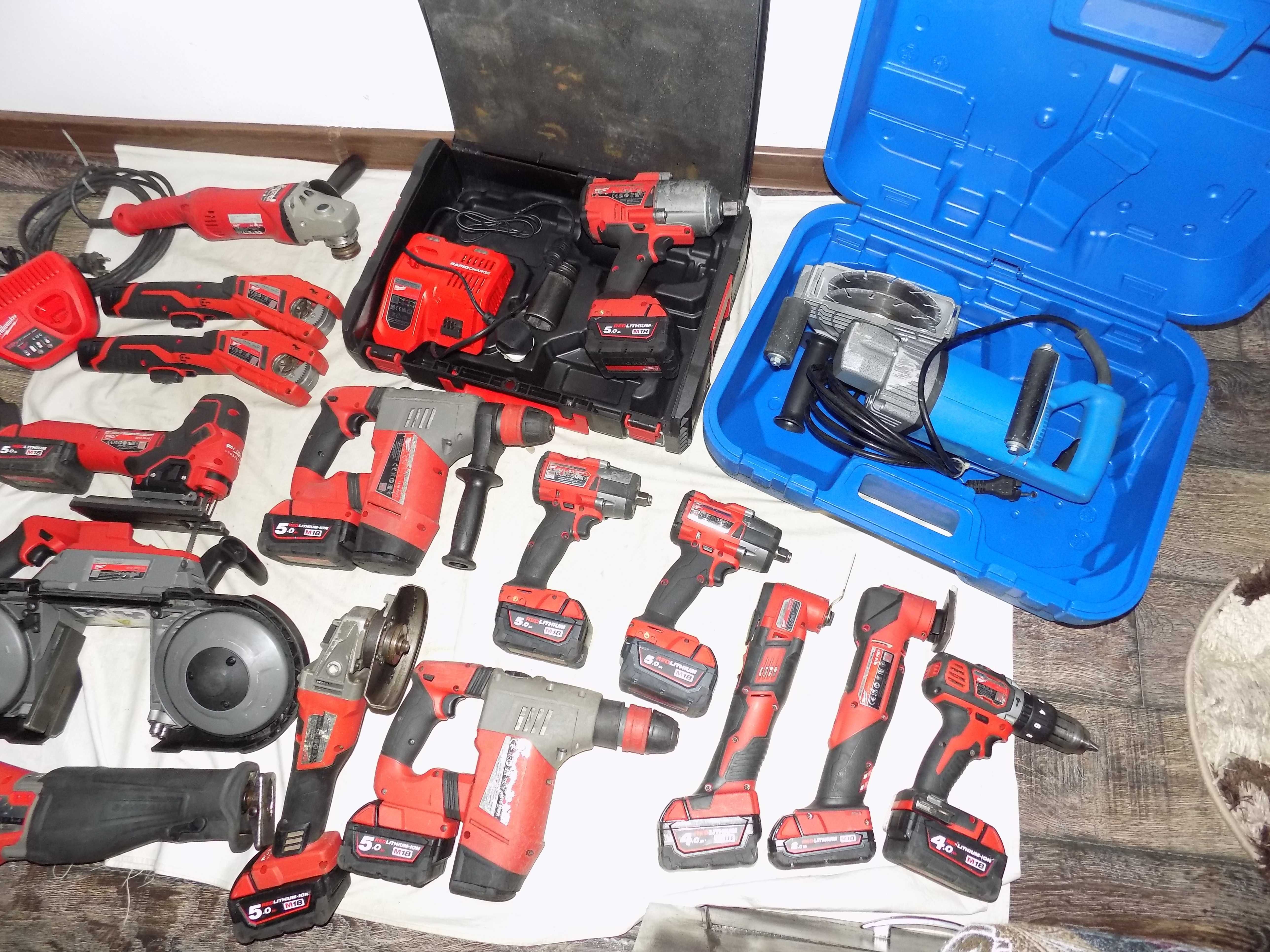 Impact 1Tol , 3/4 , 1/2 , flex Milwaukee, masina slituit Baier BDN 453