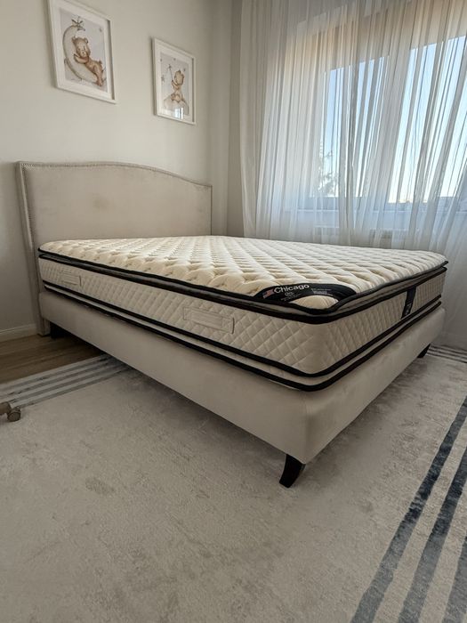 Pat Tapitat + Saltea Serta Chicago /Mobexpert / 160x200