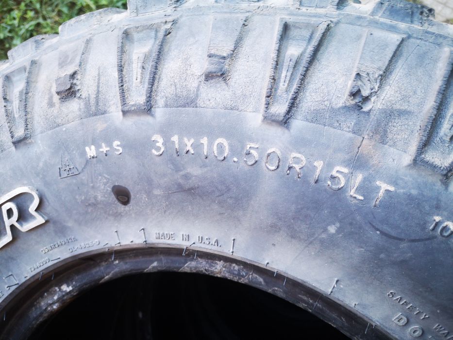 31x10.50r15 goodyear wrangler