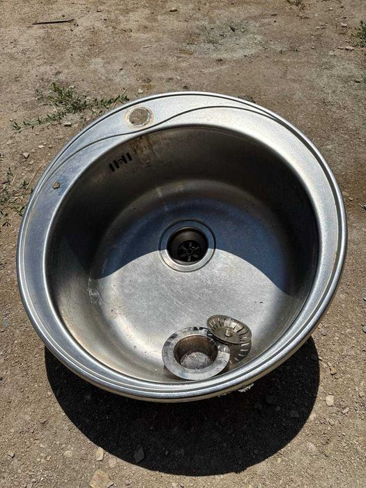 мойка нержавейка для кухни круглая