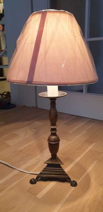Accesoriu decorațiune lumina vintage colectie bronz Olanda 1920