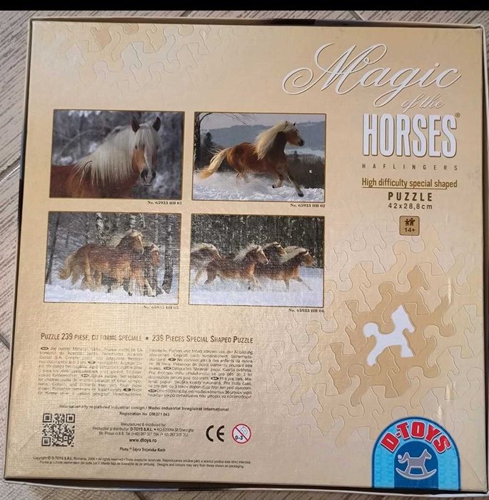 2 Jocuri puzzle 500 piese si 239 piese Noriel