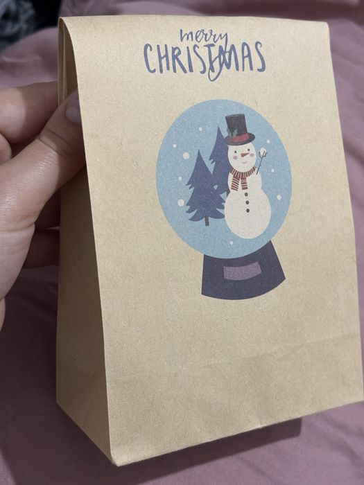 Торбичко с детски коледни мини подаръчета