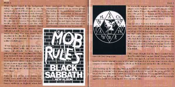 2xCD Black Sabbath - Mob Rules 1981 Deluxe Expanded Edition