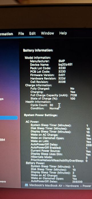 Macbook Air 13" mid 2013