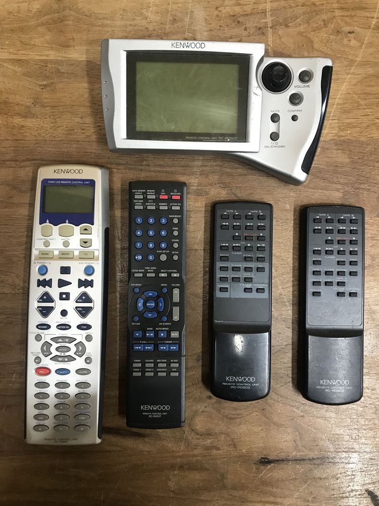 Telecomenzi audio vintage Denon, Onkyo, Kenwood, HK.