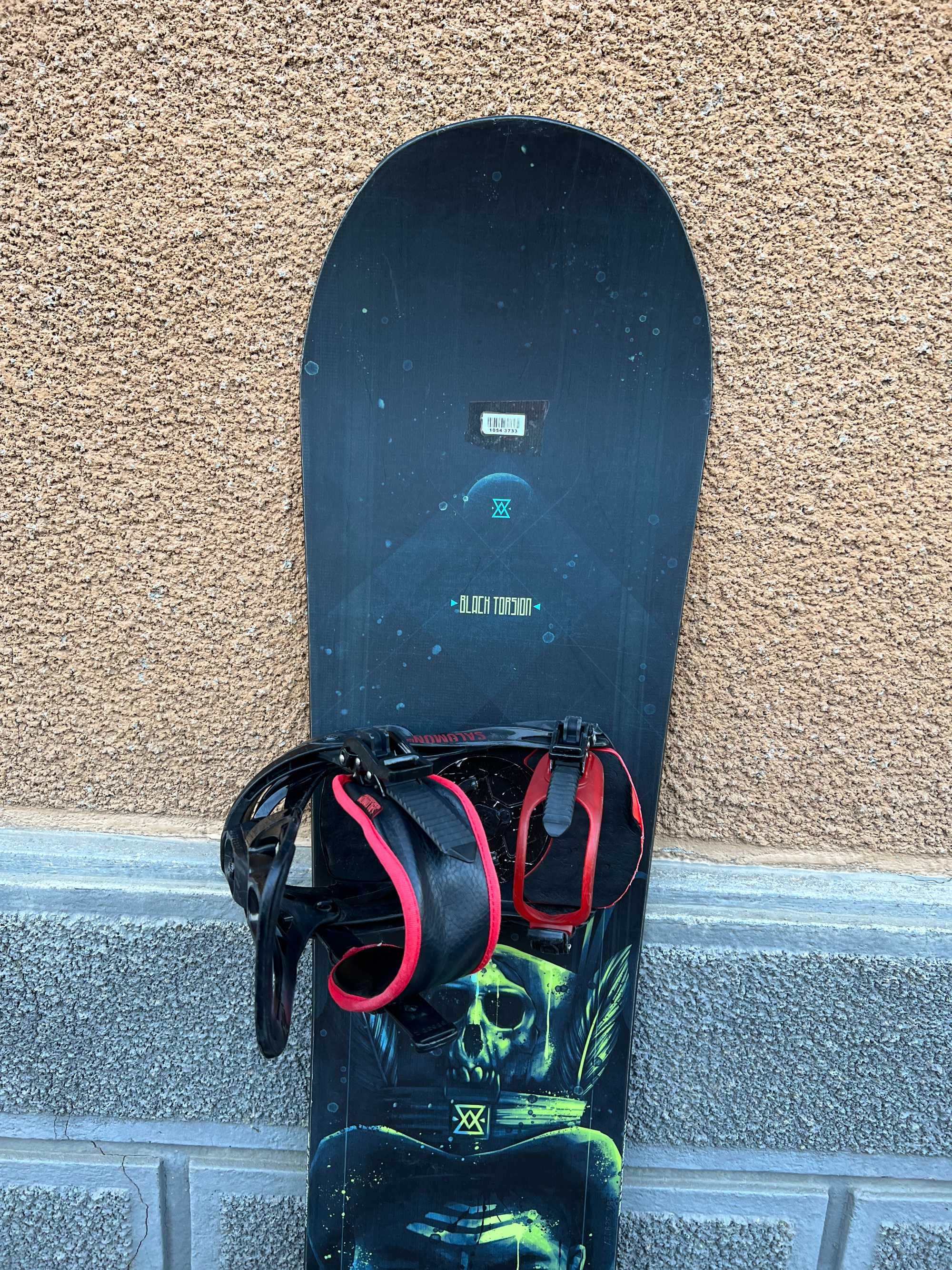 placa snowboard easy black torsion L154cm
