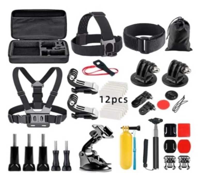 Set Complet Accesorii Camera Video Actiune Sport GoPro DJI Insta360 x3