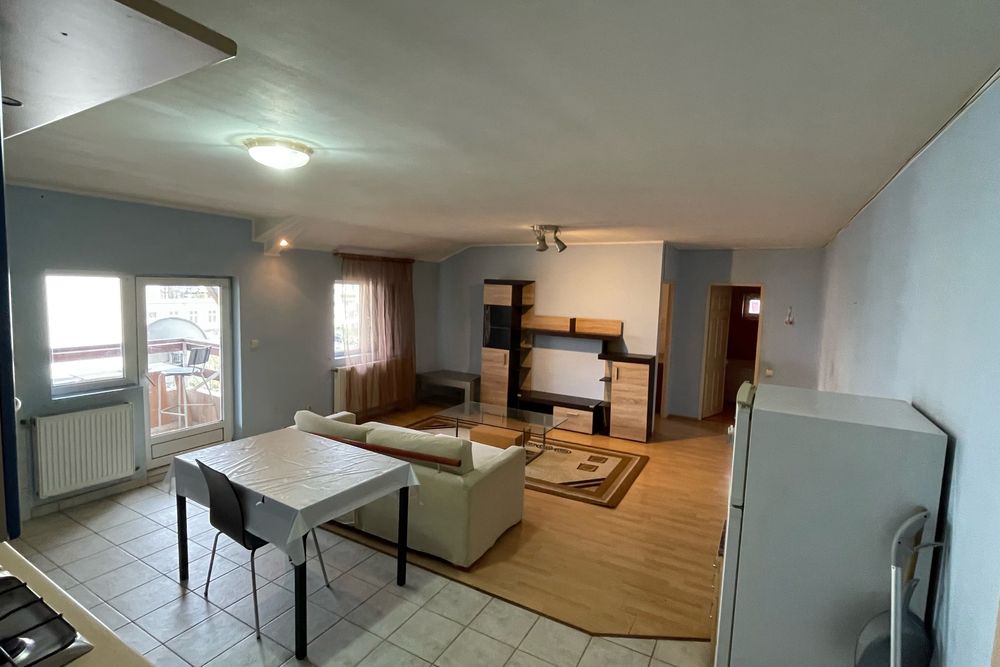 Apartament living + dormitor, 56mp utilat, mobilat, zona Bradet