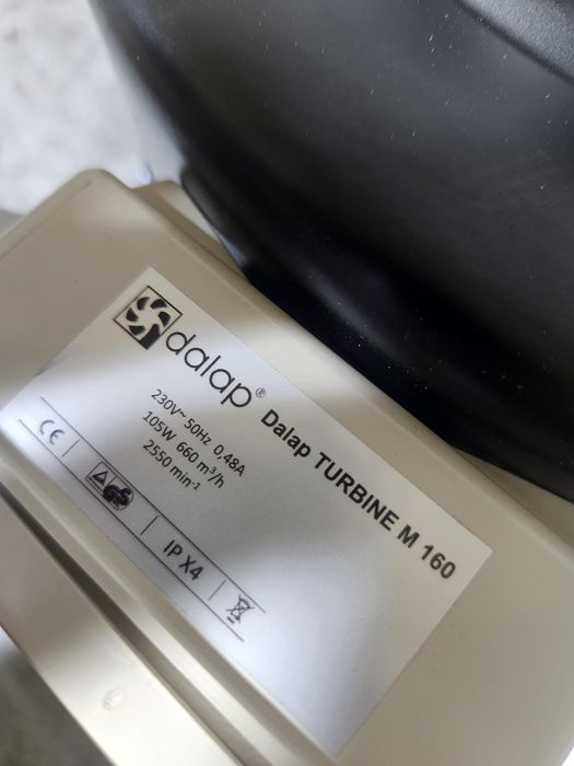 Радиален тръбен вентилатор Dalap TURBINE M Ø 160 мм