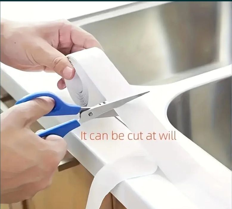 Banda de etansare alba izolații sanitare 3.2m lățime 3,8cm