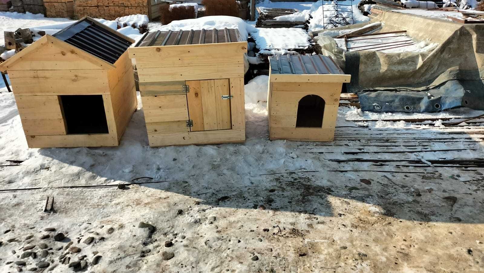 Собачьи Домик Конура будка для собаки утеплённая на зиму недорого
