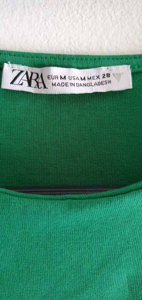 Vatra rochie Zara verde