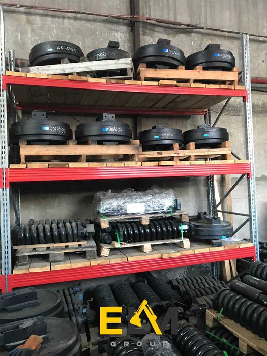 Купить звездочки каток ленивец натяжитель звено Hyundai Komatsu Cat