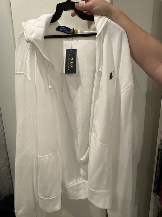 Hanorac Ralph Lauren – Alb, Mărimea L