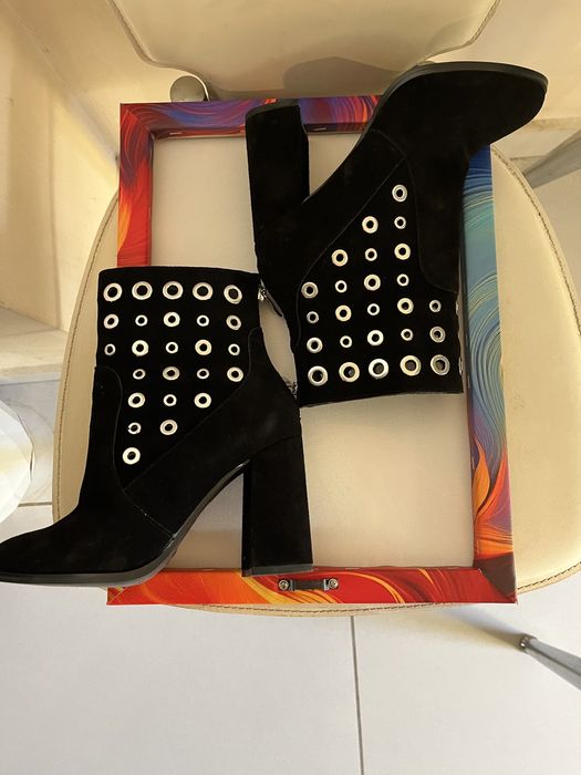 Cizme scurte dama negre