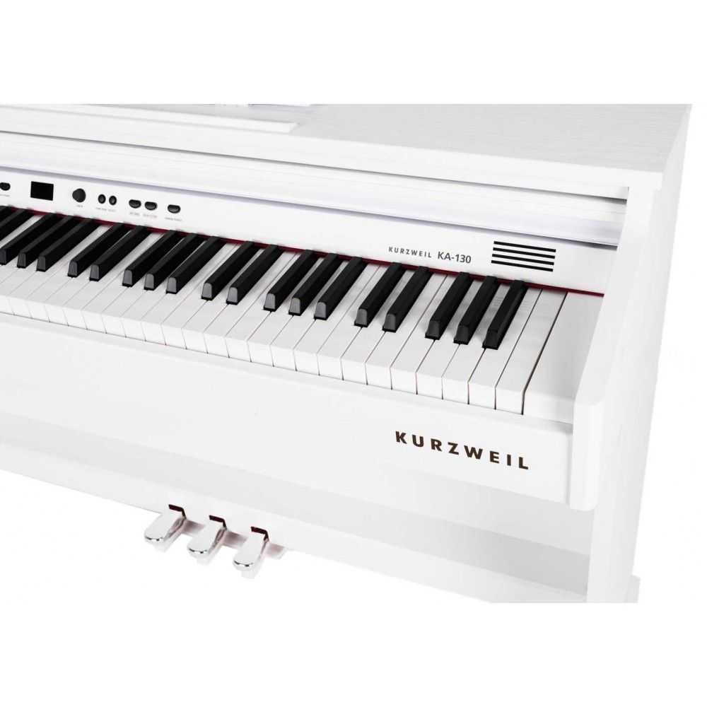 Kurzweil KA130 White - Pian Digital NOU cu scaun inclus