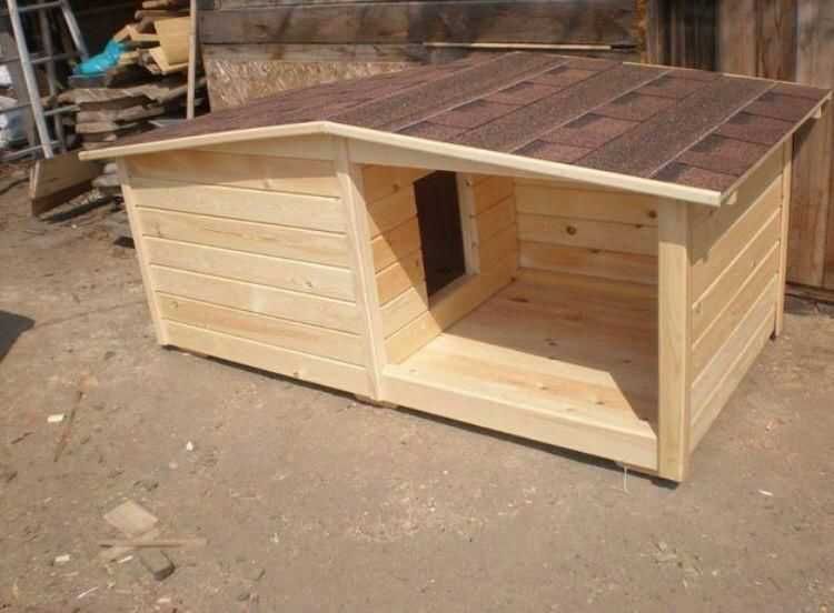 ОТ 28000 ТГ теплая будка для собаки утепленная  средней собаки Домик