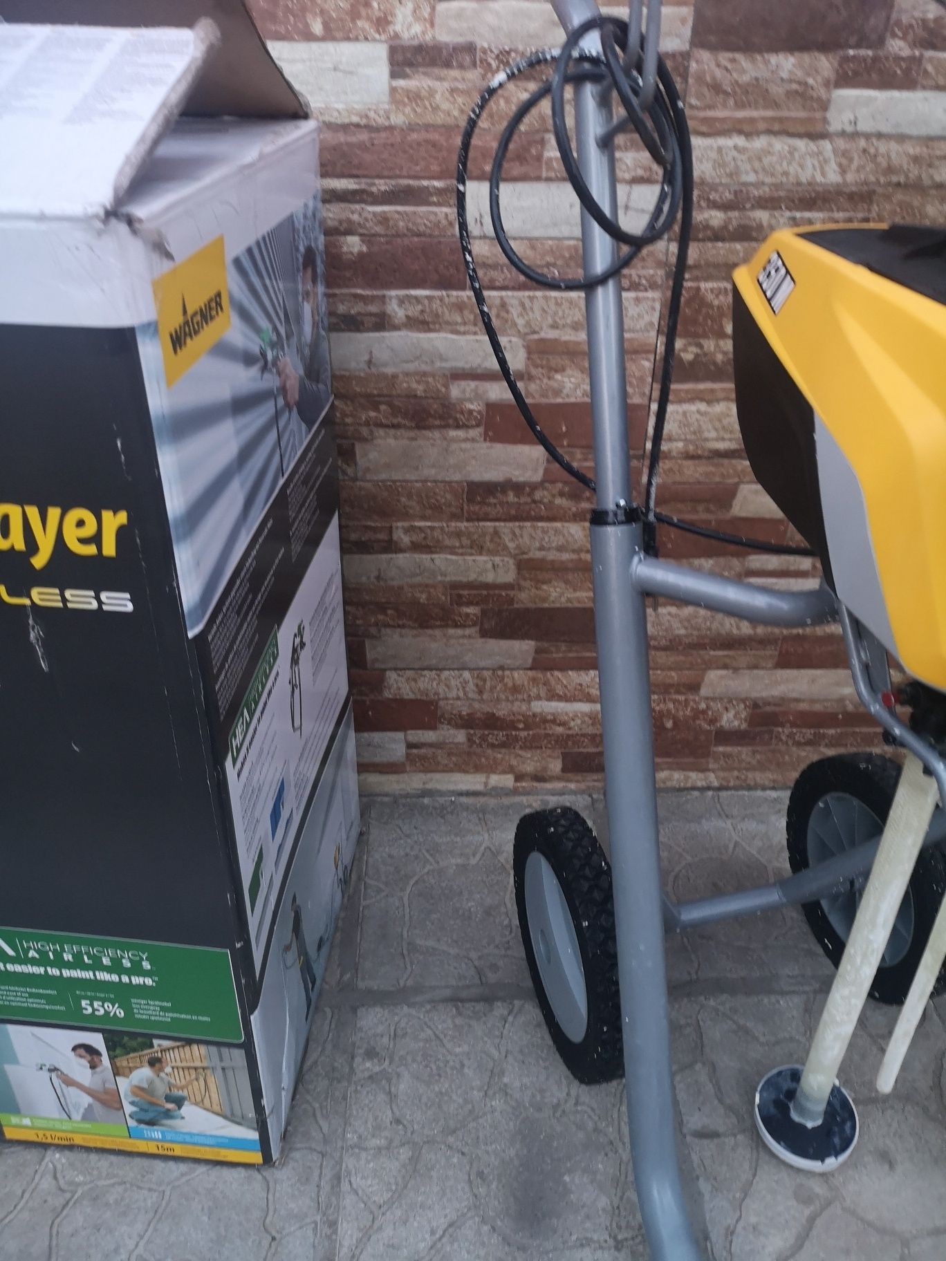 Wagner Pro Control HEA 250barМашина за Боядисване  Шпакловка Фасаген