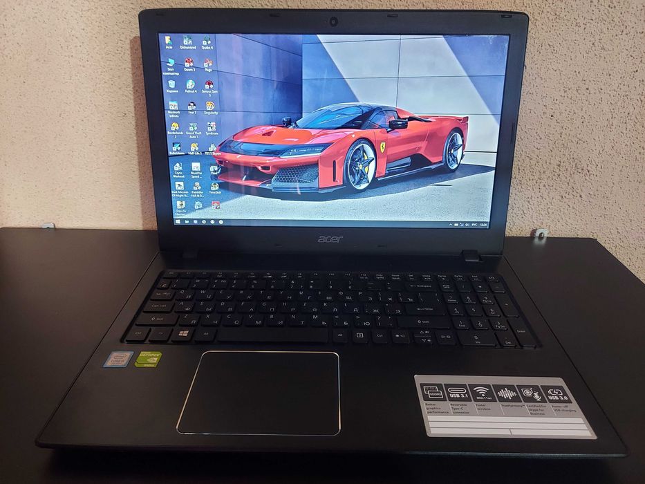 Мощный Игровой Ноутбук Acer - Intel Core I5 ,Nvidia GeForce 940MX