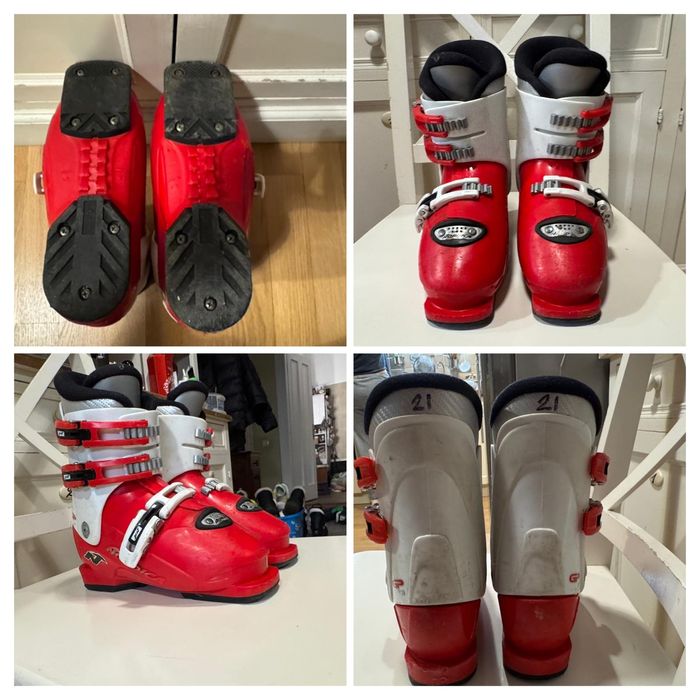 Vând clapari si casti diferite mărimi: Nordica, Atomic sau Salomon