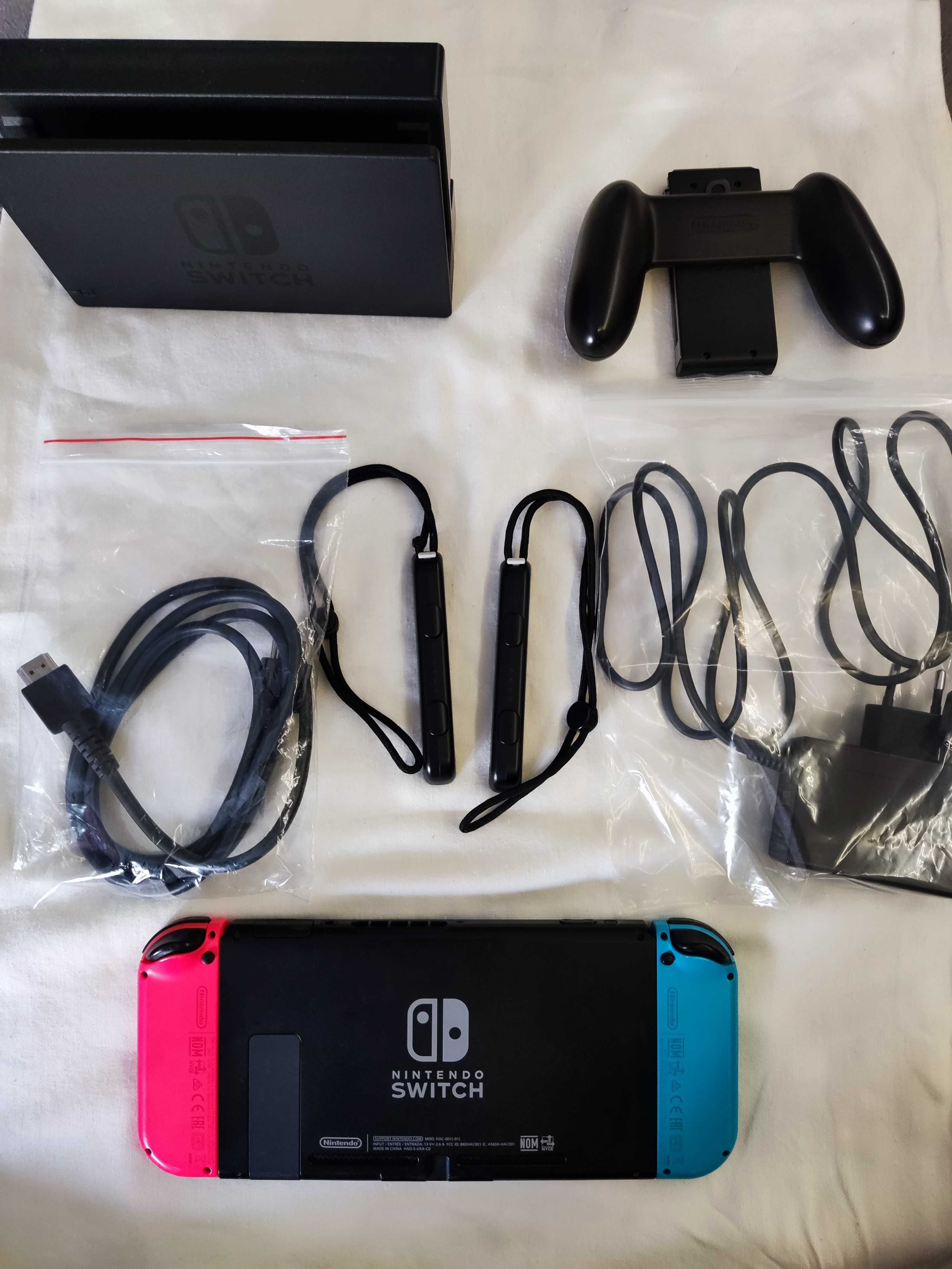 Nintendo Switch cu toate accesoriile