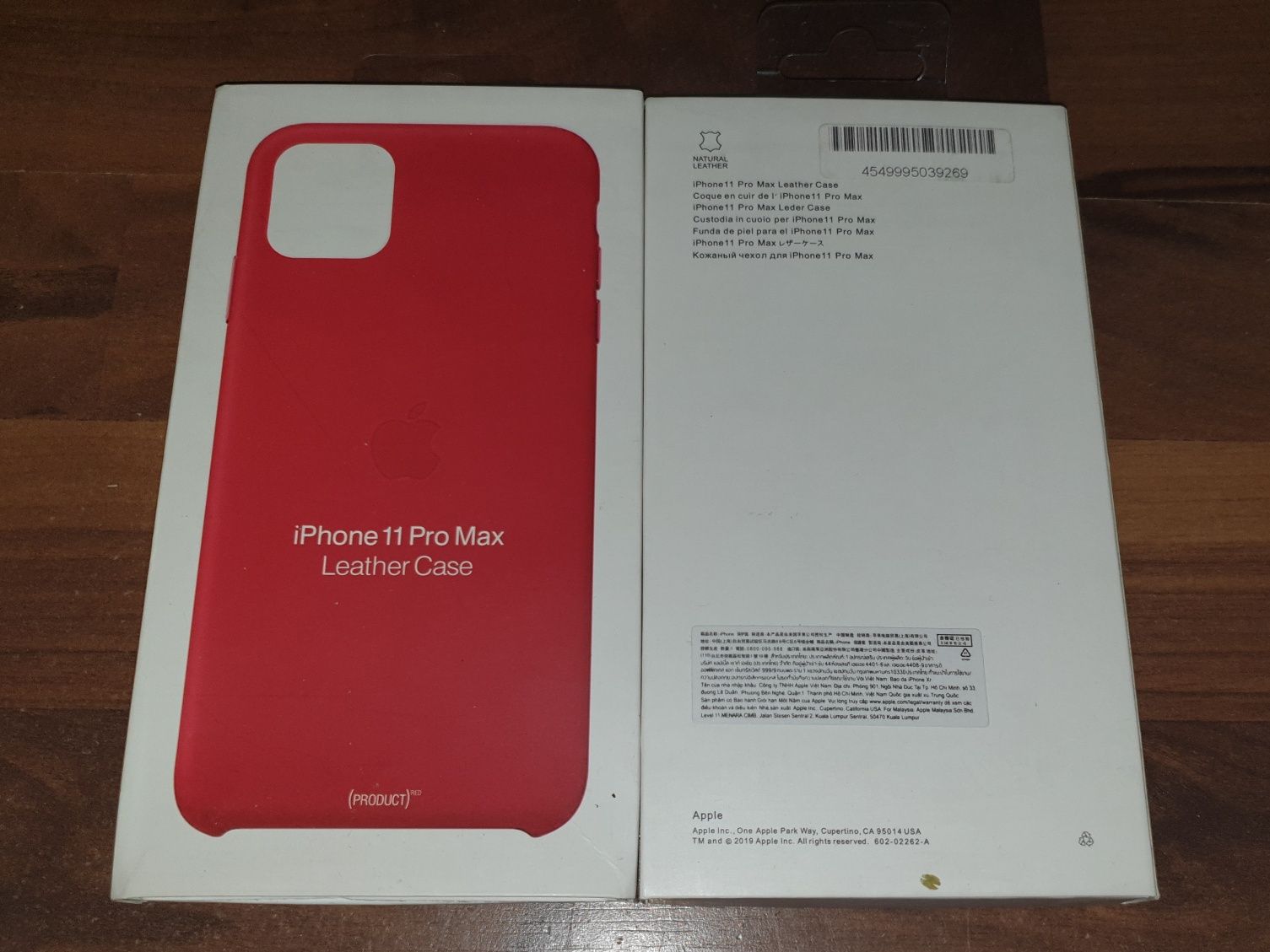 Husa piele originala Apple Leather Case iPhone 11 Pro Max