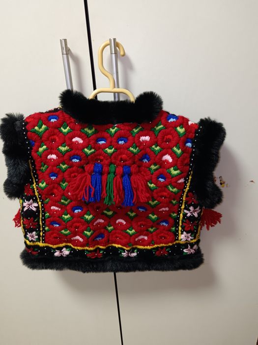 Cojocel tradițional Maramureș pentru fetite