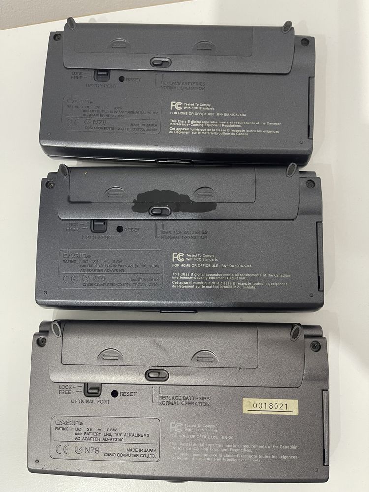 Casio digital diary Calculator Agenda electronica