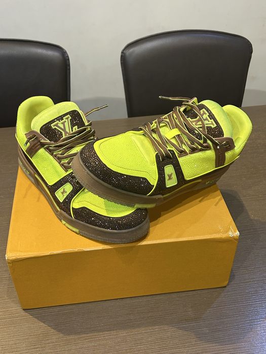 trainers Green & brown dimonds - Luxury Edition negociabil
