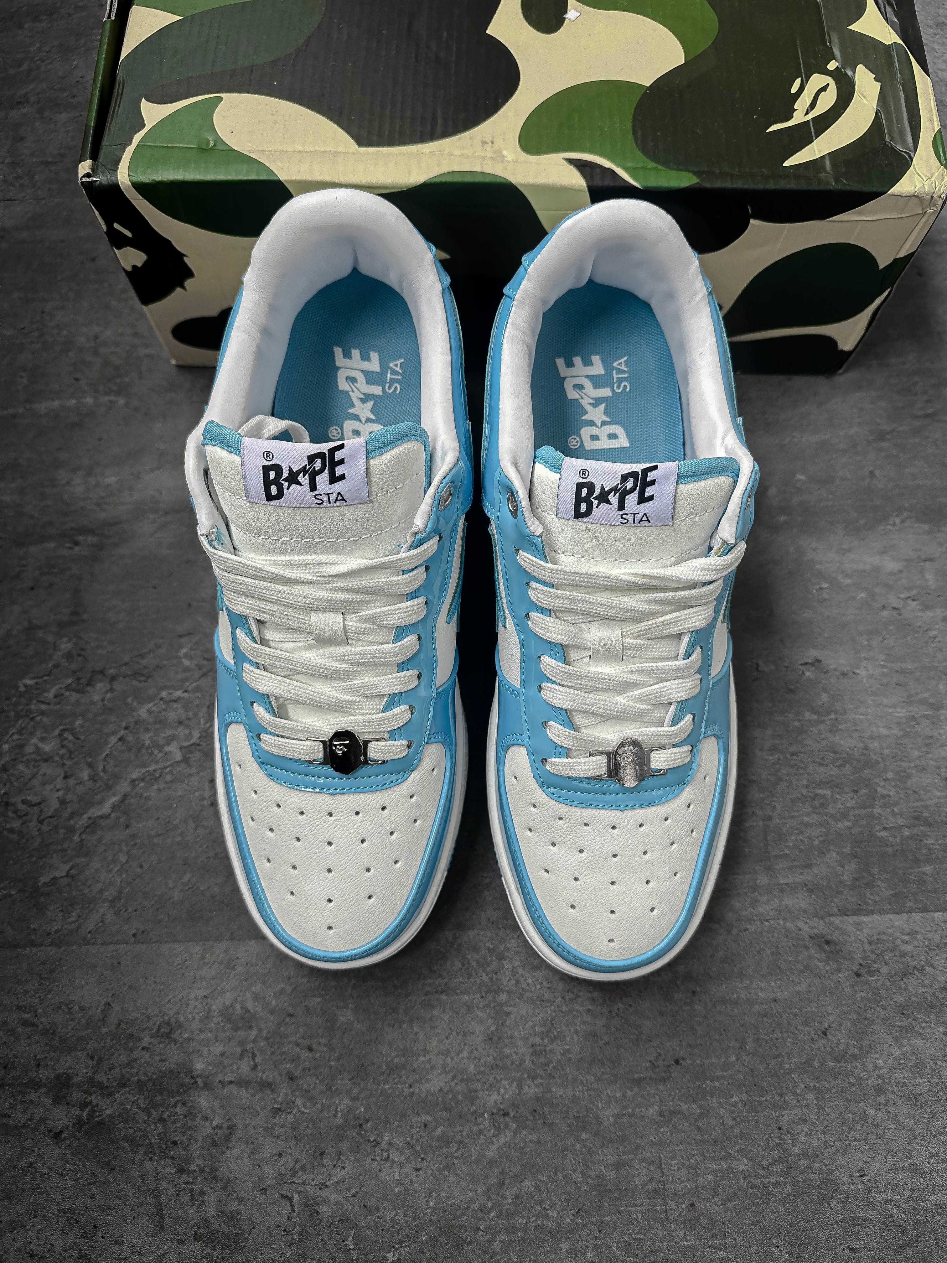 Bapesta Bape Baby Blue Airforce – Чисто нови