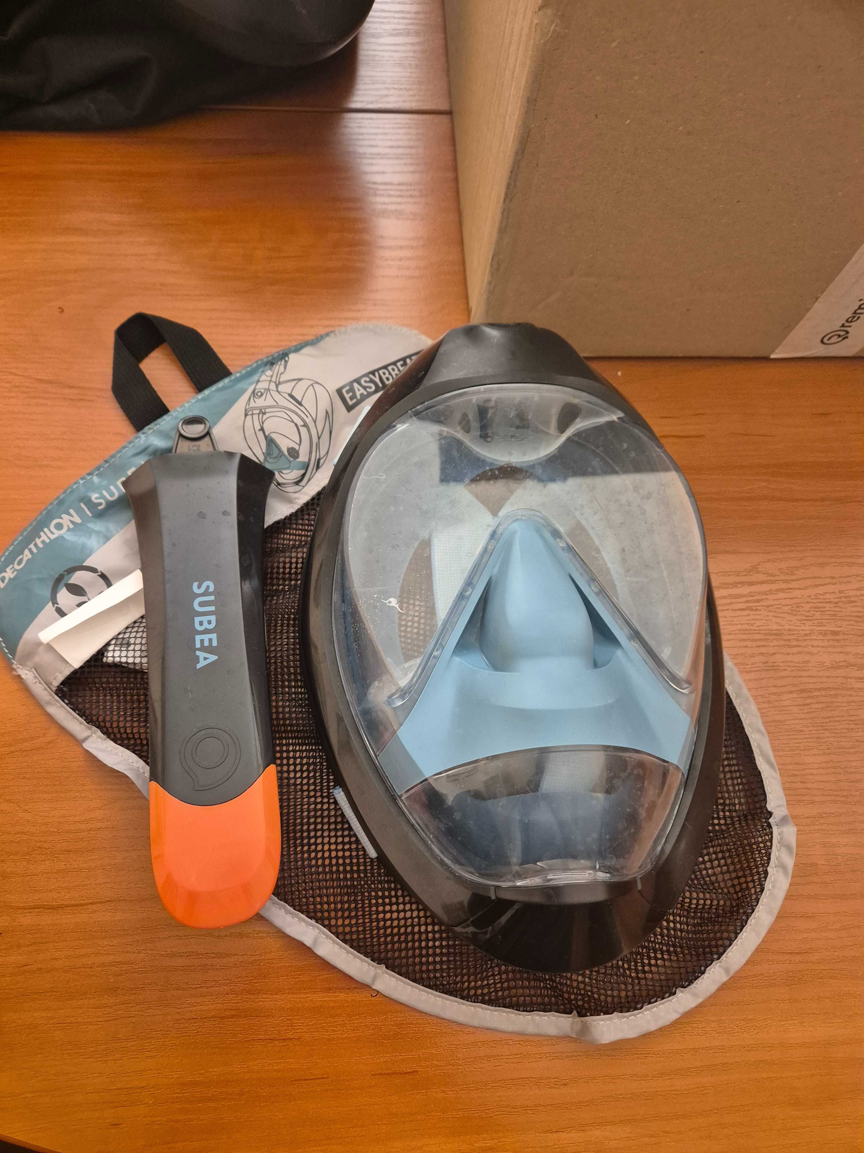 маска за гмуркане Decathlon EASYBREATH