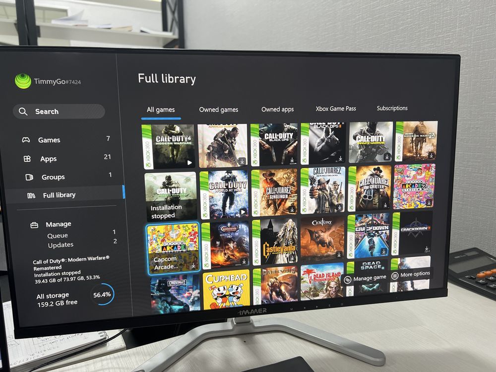 Xbox one 500 gb.