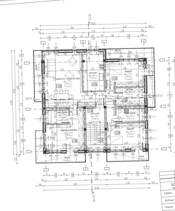 Apartamente cu 3 si 4 camere strada Salviei, Manastur