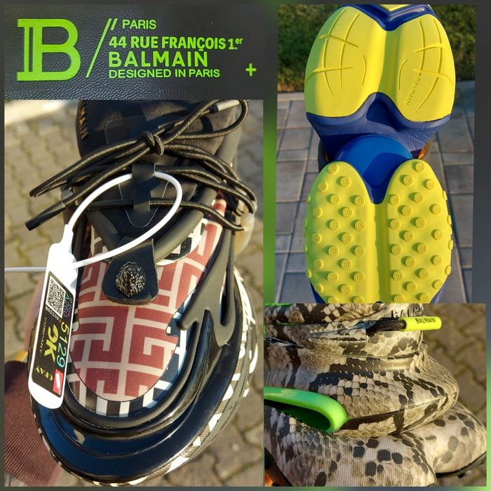NOU 2025 Adidasi Balmain Unicorn Sneakers 13 Culori 39-41
