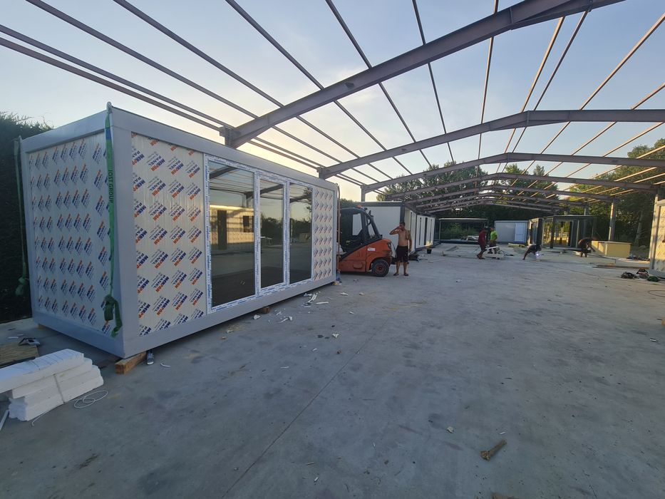 Vand containere modulare Birou Vitrina Magazin Fast-food Vestiar Paza