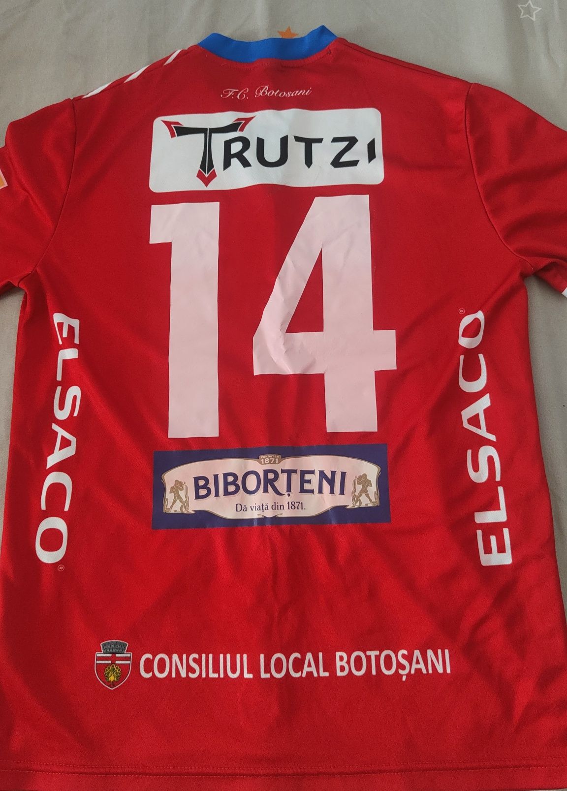 Tricou original FC Botoșani roșu