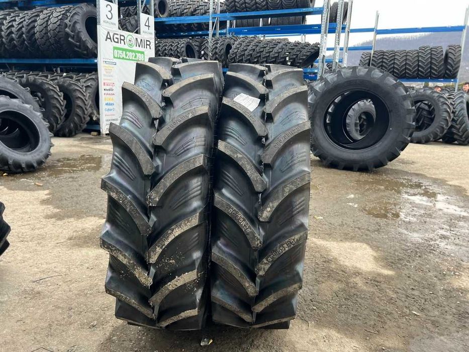 Anvelope noi radiale 380/85R28 marca OZKA pentru tractor fata CASE