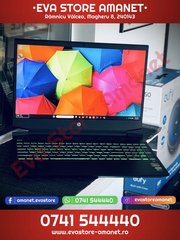 Laptop HP Pavilion Gaming AMD Ryzen 5 256GB 8GB RAM nVidia GTx 1050