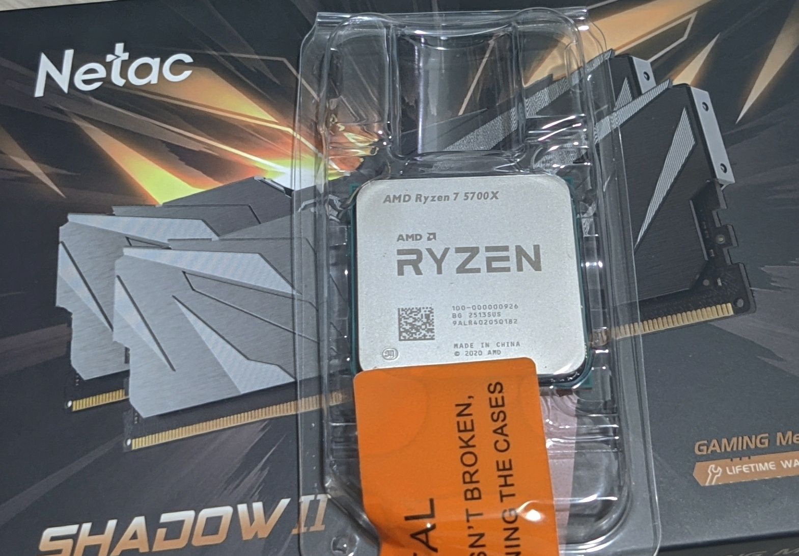 Kit Ryzen 7 5700x B550 32GB DDR4