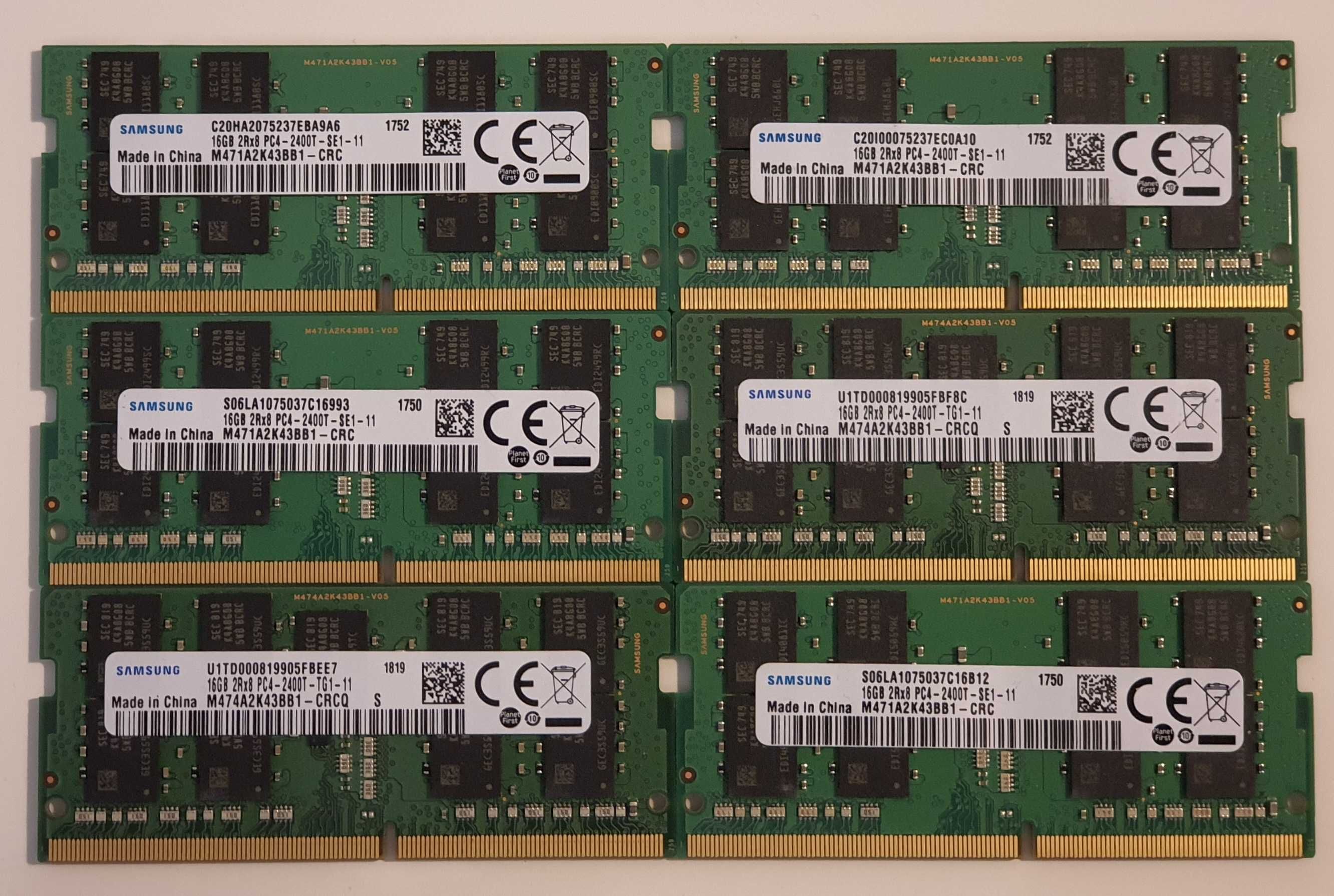 16GB DDR4 / PC4 SAMSUNG RAM за лаптоп