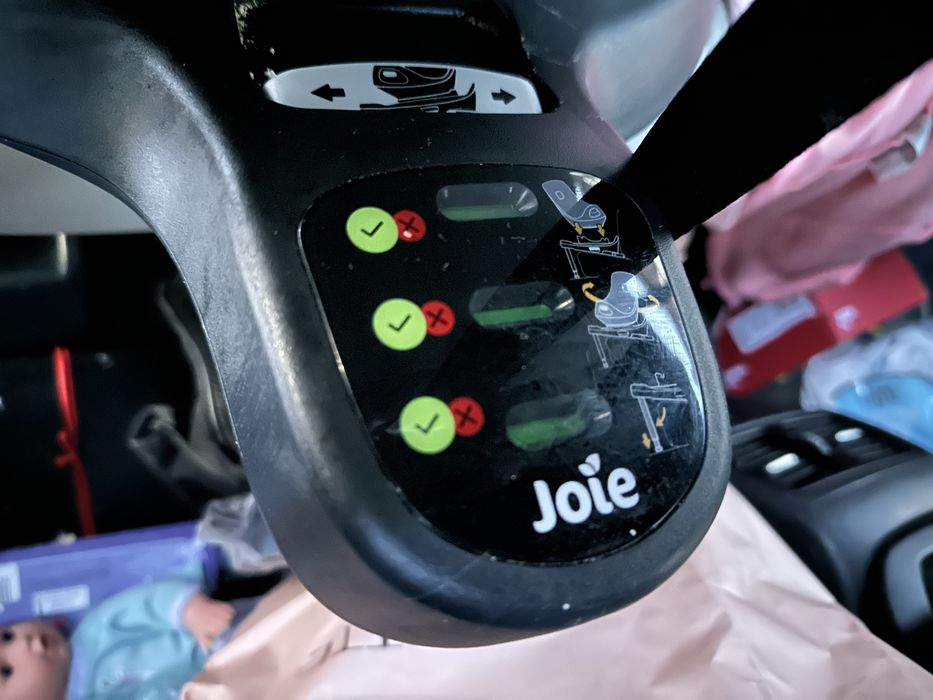 Scaun auto  joie recline cu baza isofix, spin 360