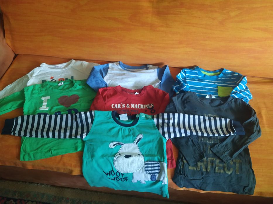 Vând  bluze,rolinguri și pantaloni 80-98