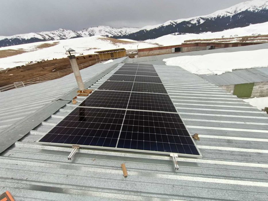 Солнечная электростанция 5кВт/ч 48В МРРТ комплект