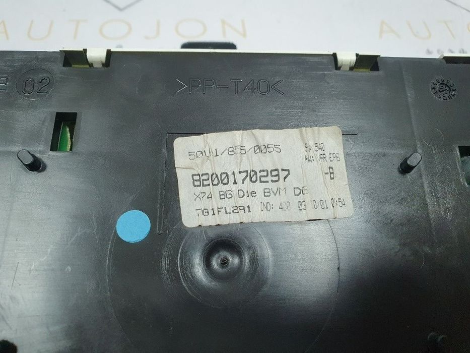 Ceasuri de bord  RENAULT LAGUNA II BG0/1_ 2001 - 2007 1.9 dCi F9Q 718, F9Q 754 8200170297