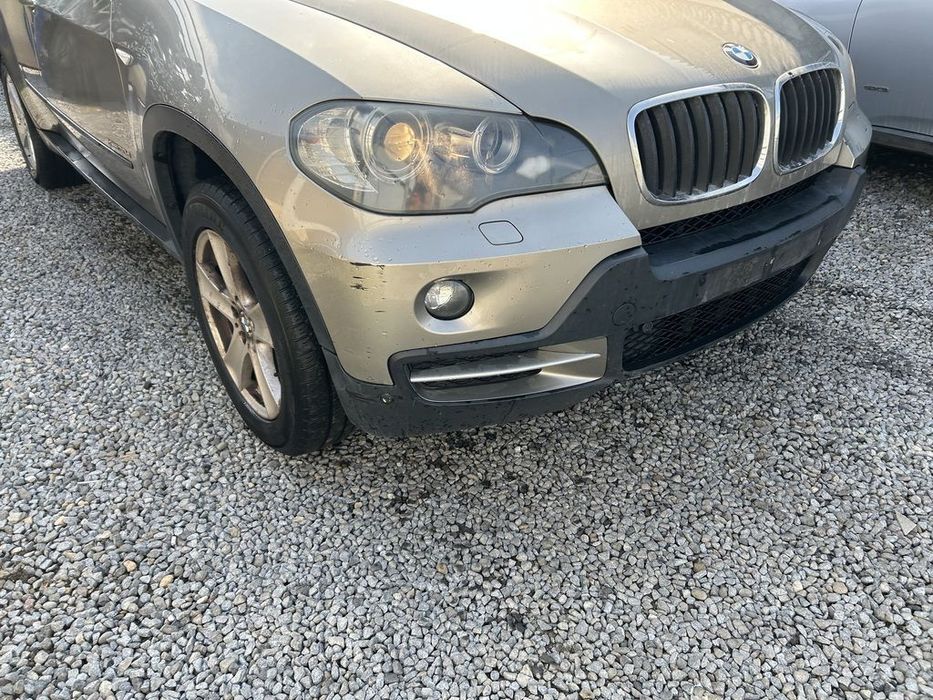 Bara fata BMW X5 E70 2007 - 2010 GRI (1333) model cu spalatoare far